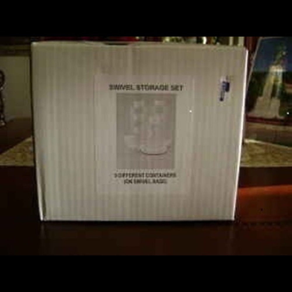 NIB Swivel Storage Plastic Spice Rack - Picture 2 of 6